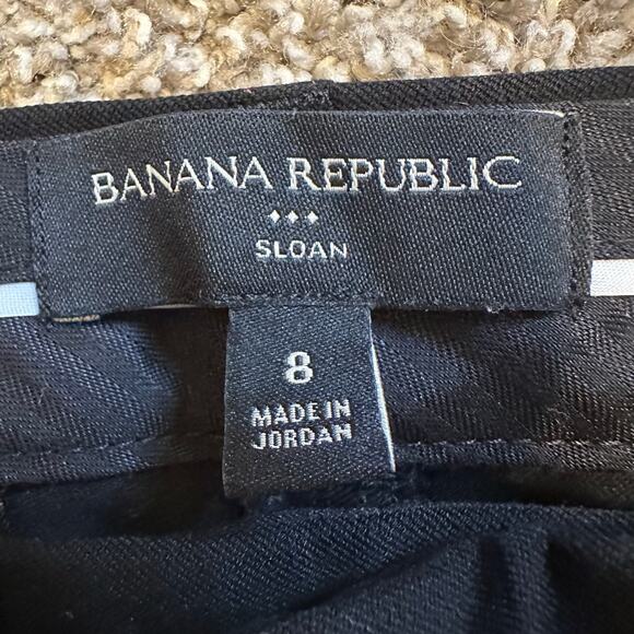 BANANA REPUBLIC Women's Mid-Rise Skinny Sloan Pant Size 8 In Black - Picture 7 of 9